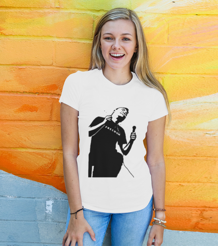 Charlie Kirk Shooting Freedom History Moment T-Shirt
