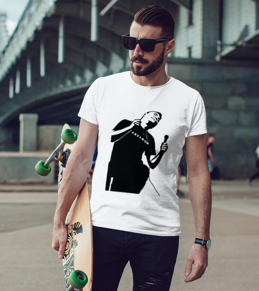 Charlie Kirk Shooting Freedom History Moment T-Shirt