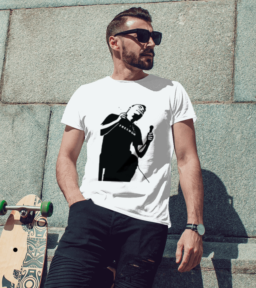 Charlie Kirk Shooting Freedom History Moment T-Shirt