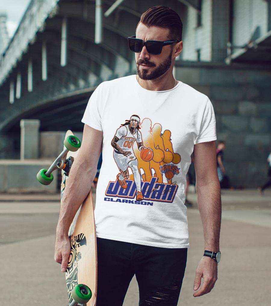Jordan Clarkson New York Knicks Basketball Sports T-Shirt