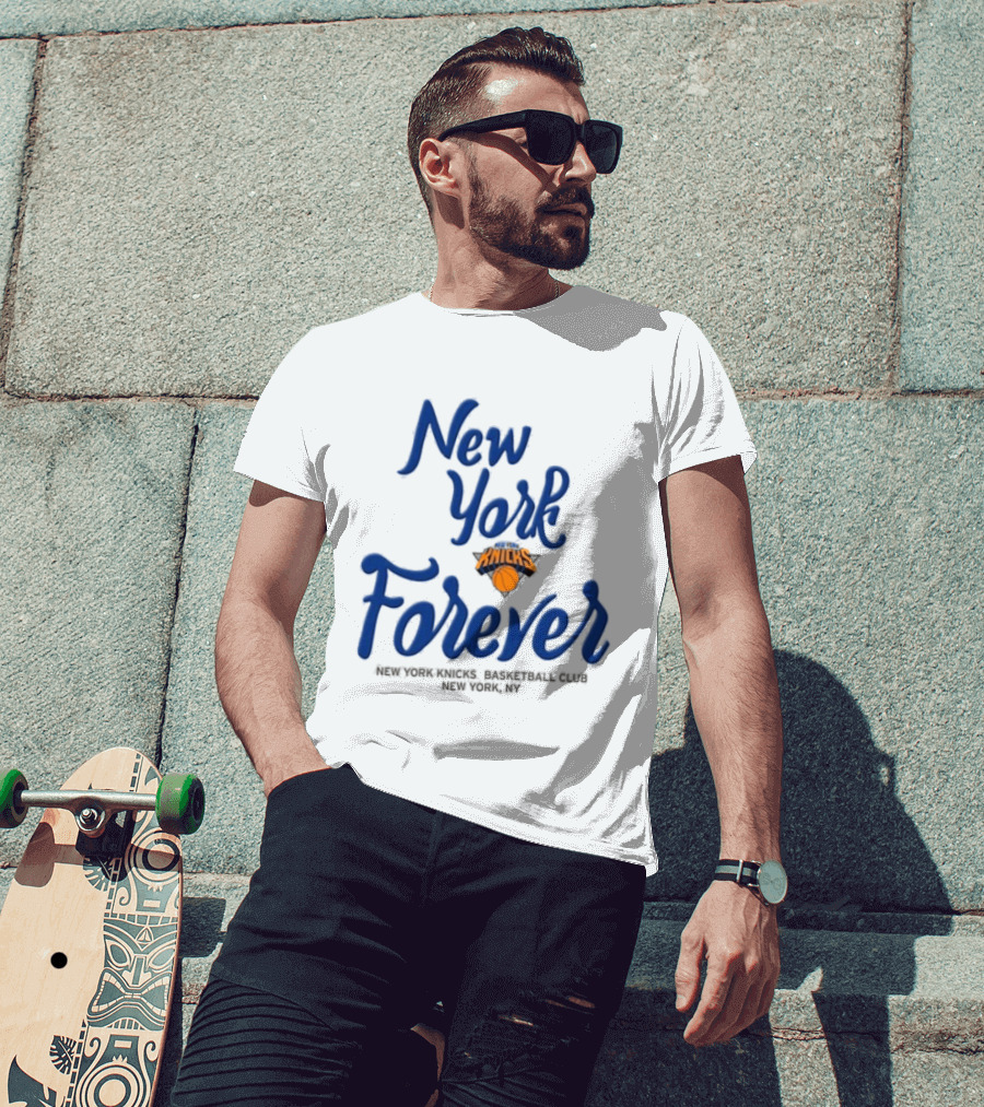 New York Knicks Forever Basketball Club Barfly Urban Knicks T-Shirt
