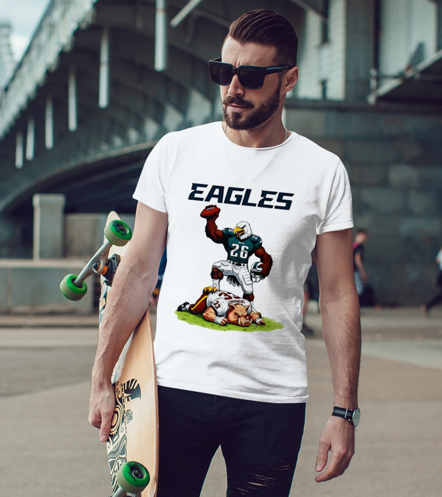 Eagles Vs Commanders Rivalries NFL Showdown Football Battle T-Shirt