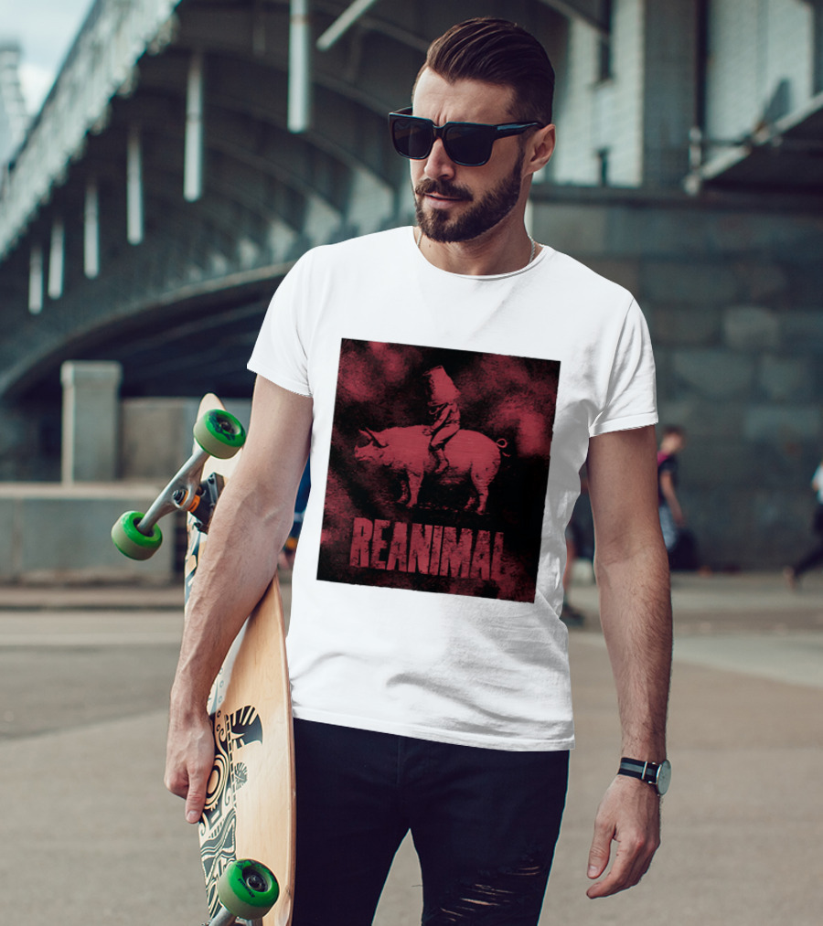 Reanimal Bucket Pig Rider Red T-Shirt