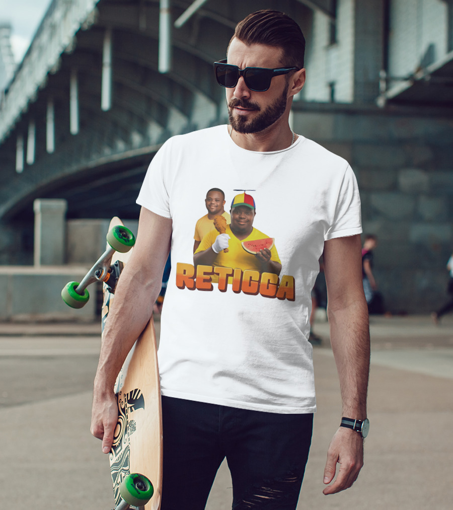 RETIGGA Fried Chicken Watermelon Meme Colorful Propeller Hat T-Shirt