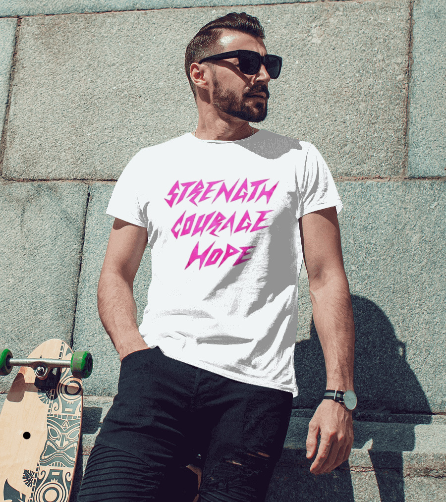 Strength Courage Hope Auburn Women's Basketball T-Shirt