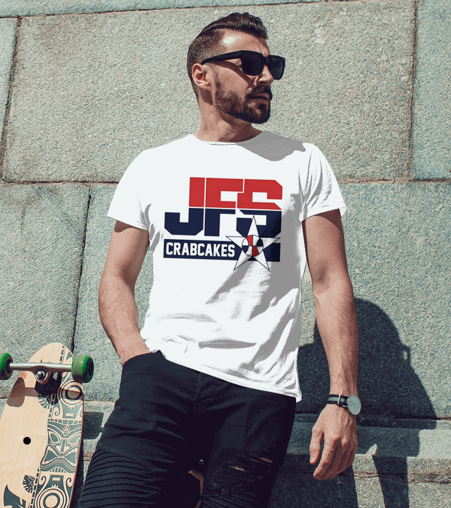 Tony Minadakis JFS Crabcakes Basketball Star T-Shirt