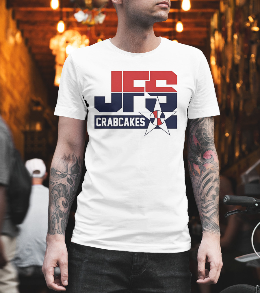 Tony Minadakis JFS Crabcakes Basketball Star T-Shirt