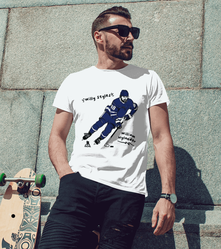 Toronto Maple Leafs Hockey Willy Styles William Nylander T-Shirt