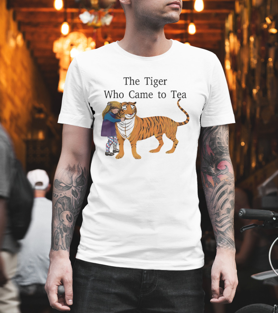 World Book Day The Tiger Who Came to Tea T-Shirt