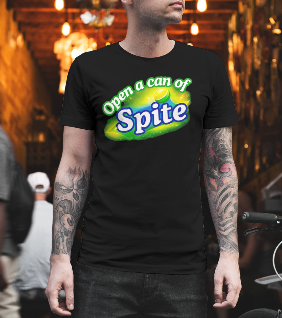 Open a Can of Spite Parody with Lemon Lime T-Shirt