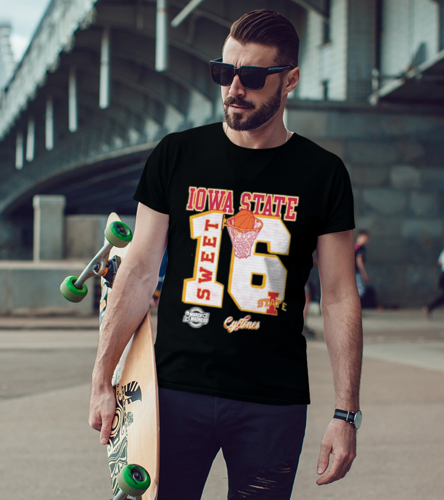 Iowa State Cyclones March Madness Sweet 16 Bound 2026 NCAA Tournament T-Shirt