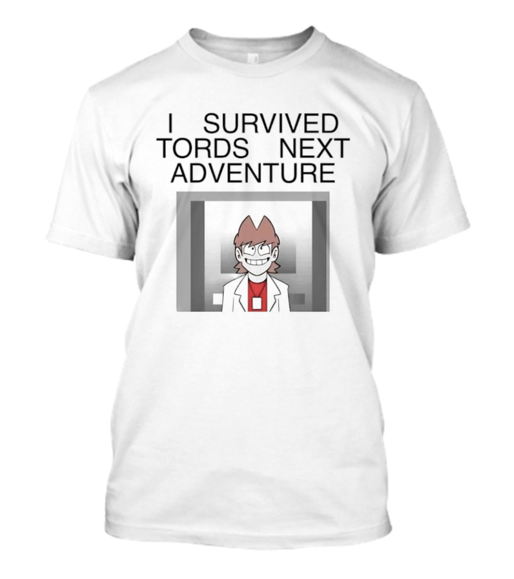 I Survived Tords Next Adventure Tord Character Red Hair Cartoon Image T-Shirt