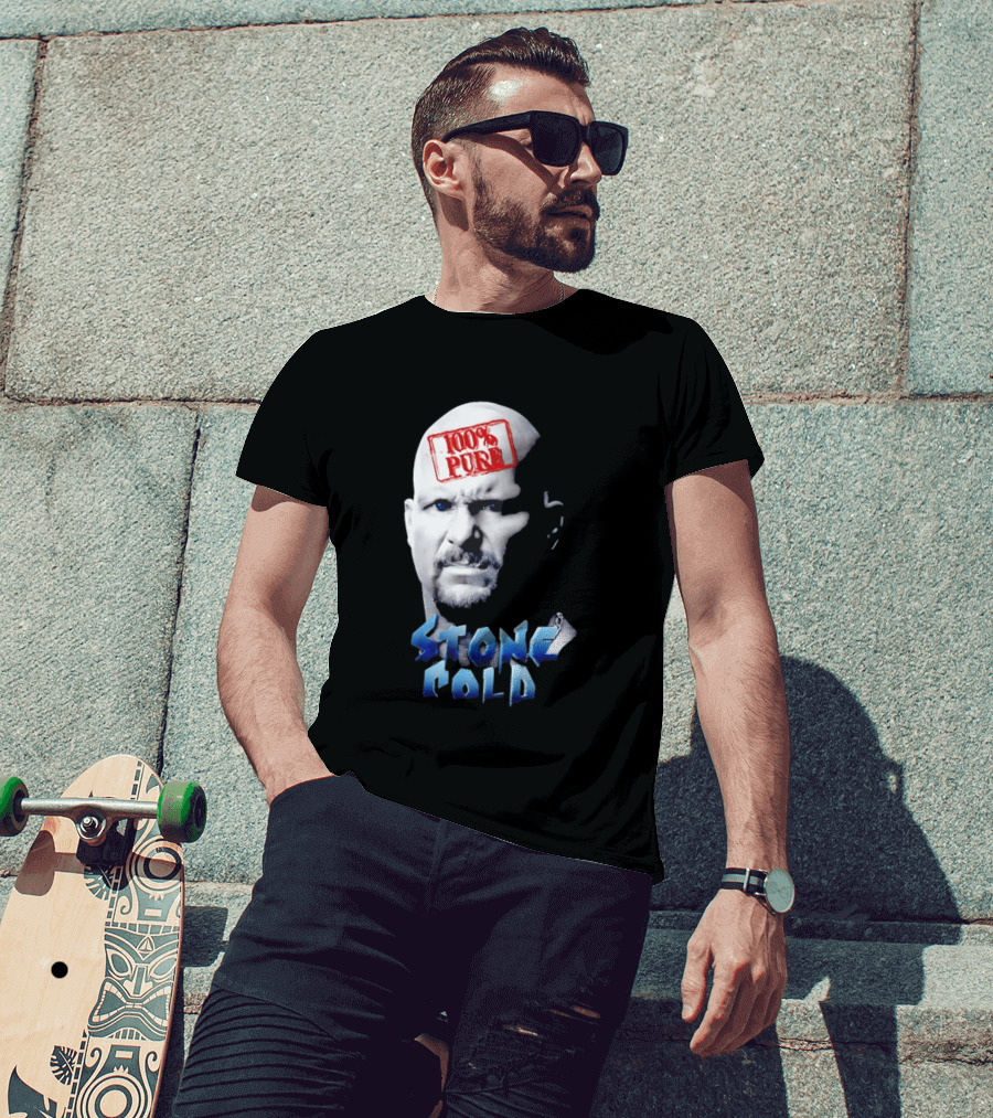 100% Pure Stone Cold Steve Austin T-Shirt