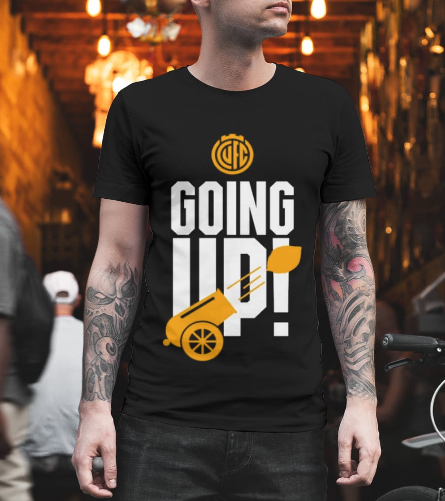 Cambridge United FC Going Up 2026 Cannonball Celebration T-Shirt