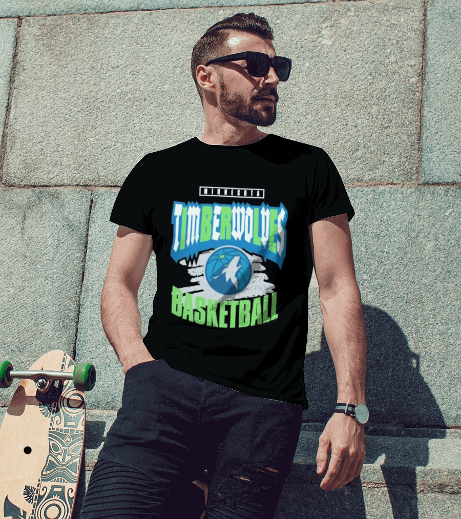 Minnesota Timberwolves Basketball NBA Shop Game Night T-Shirt