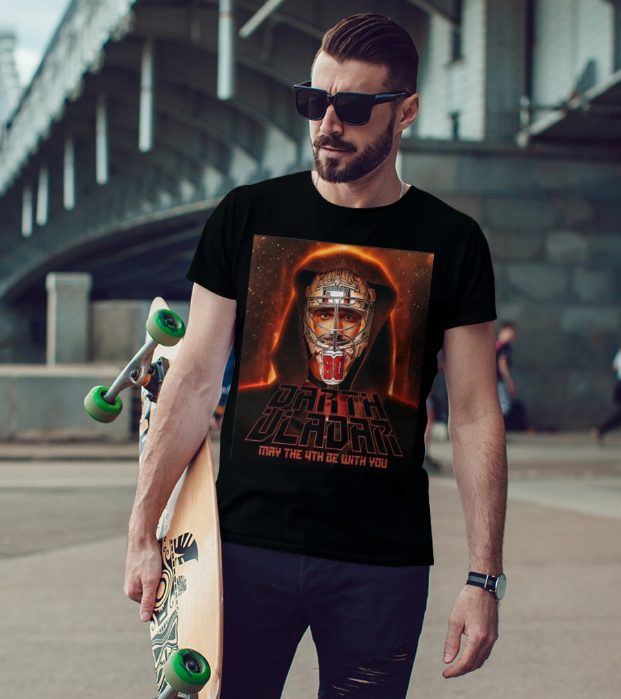 Darth Vladar May The 4th Be With You Star Wars Hockey Mashup T-Shirt