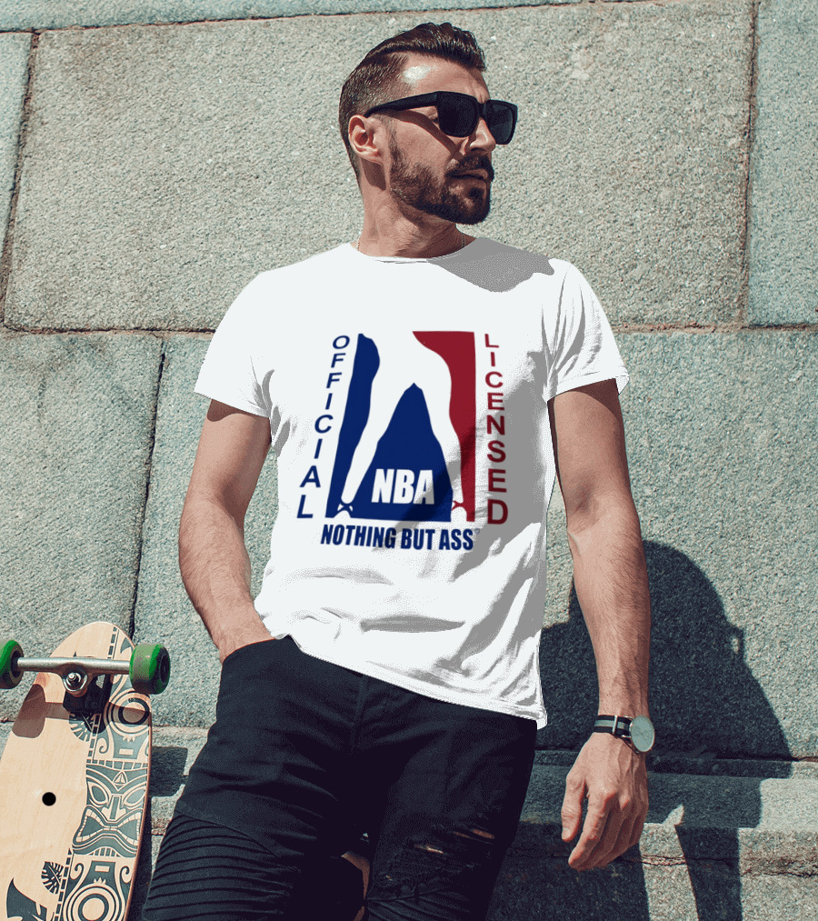 Official Licensed Nothing But Ass Nba T-Shirt