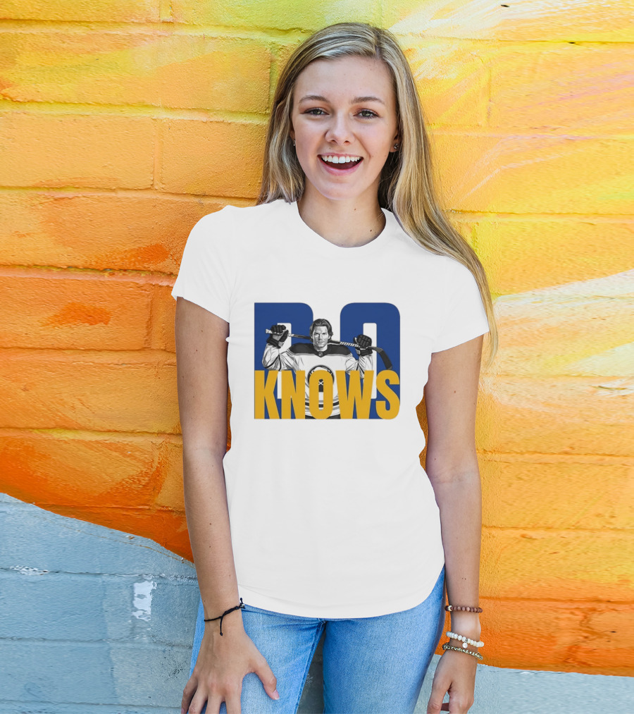 Bowen Byram Bo Knows Buffalo Sabres Hockey Jumper T-Shirt