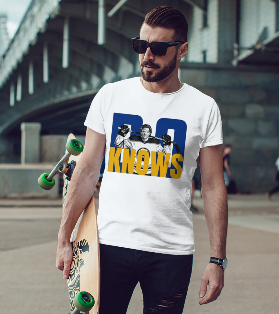 Bowen Byram Bo Knows Buffalo Sabres Hockey Jumper T-Shirt