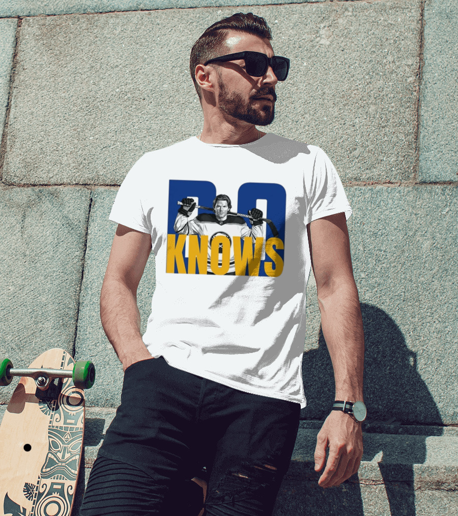 Bowen Byram Bo Knows Buffalo Sabres Hockey Jumper T-Shirt