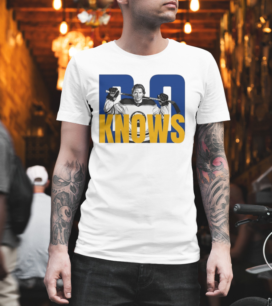 Bowen Byram Bo Knows Buffalo Sabres Hockey Jumper T-Shirt