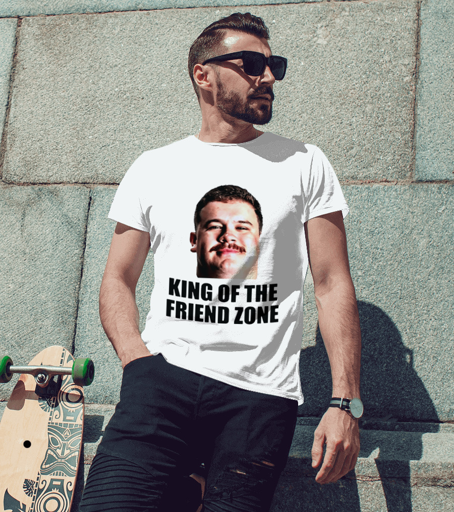 Matt Faessler King Of The Friend Zone Funny Meme T-Shirt