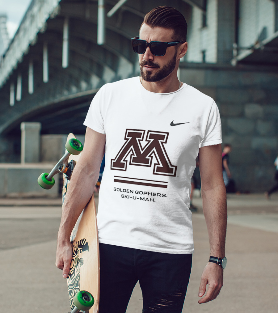 Minnesota Golden Gophers Ski U Mah Nike T-Shirt
