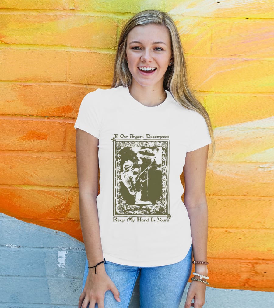 Noah Kahan Kermit The Frog 'Til Our Fingers Decompose Keep My Hand In Yours T-Shirt
