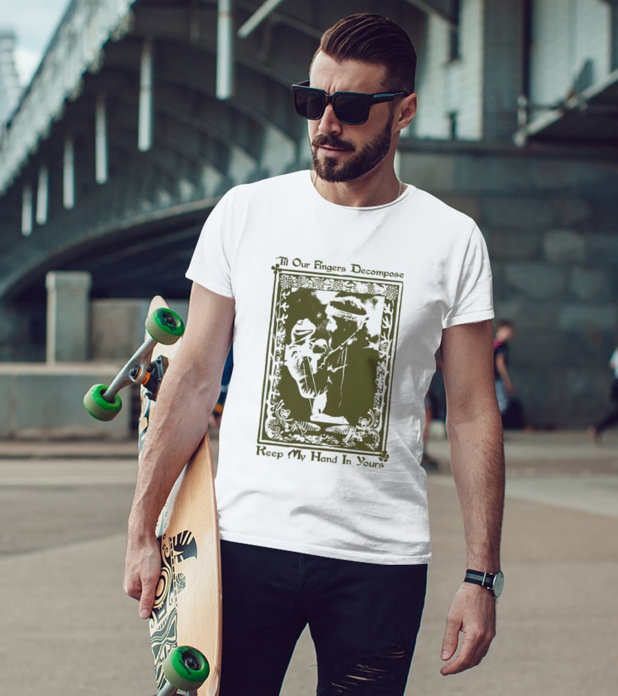 Noah Kahan Kermit The Frog 'Til Our Fingers Decompose Keep My Hand In Yours T-Shirt