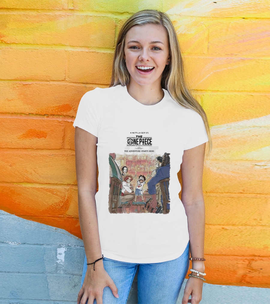 The One Piece Adventure Starts Here East Blue Remake By WIT Studio On Netflix February 2027 T-Shirt