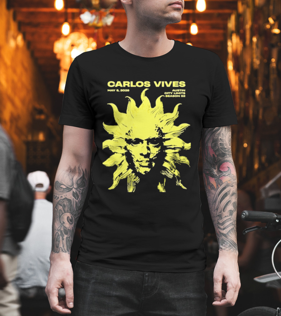 Carlos Vives May 6 2023 Austin City Limits Music Festival Austin TX Season 52 T-Shirt