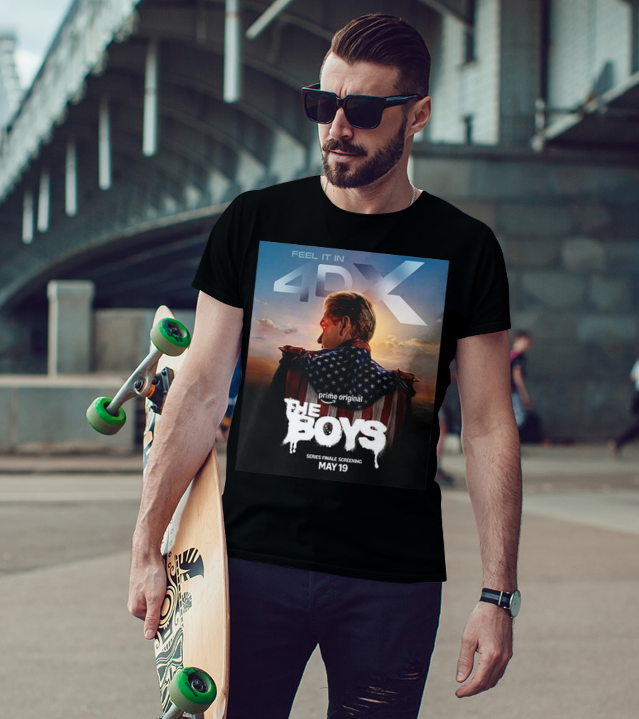 Feel It In 4DX The Boys Prime Original Series Finale Screening May 19 T-Shirt
