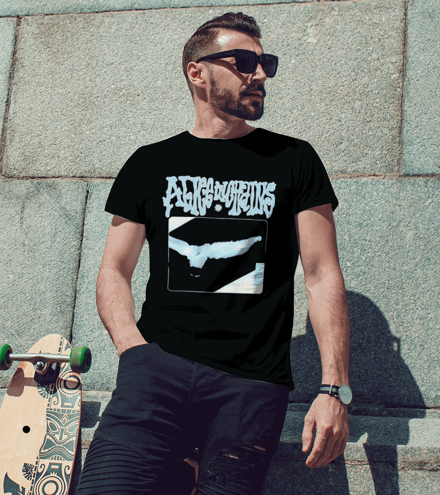 Alice In Chains X Ray Arm Elbow Skeleton Image T-Shirt