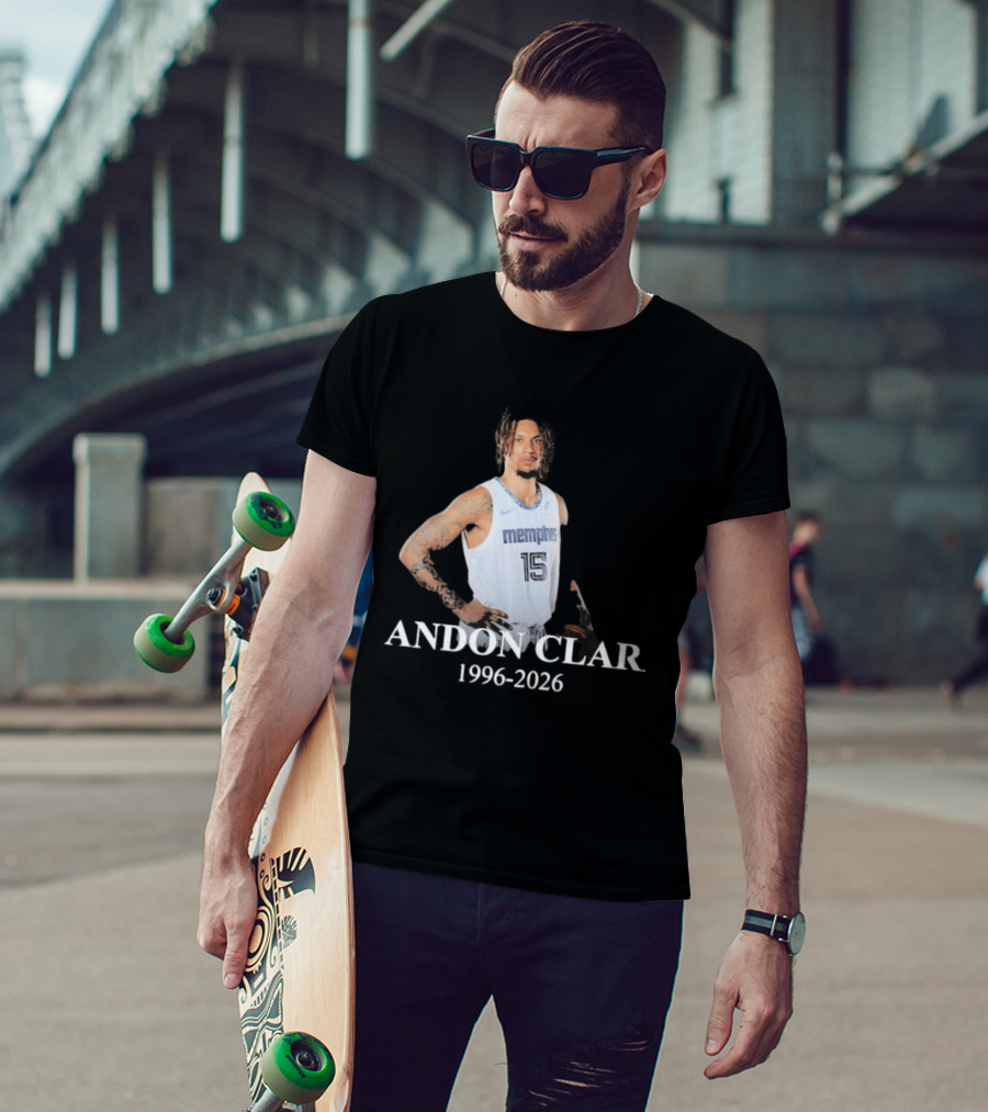 Andon Clar 1996 2026 Memphis 15 T-Shirt