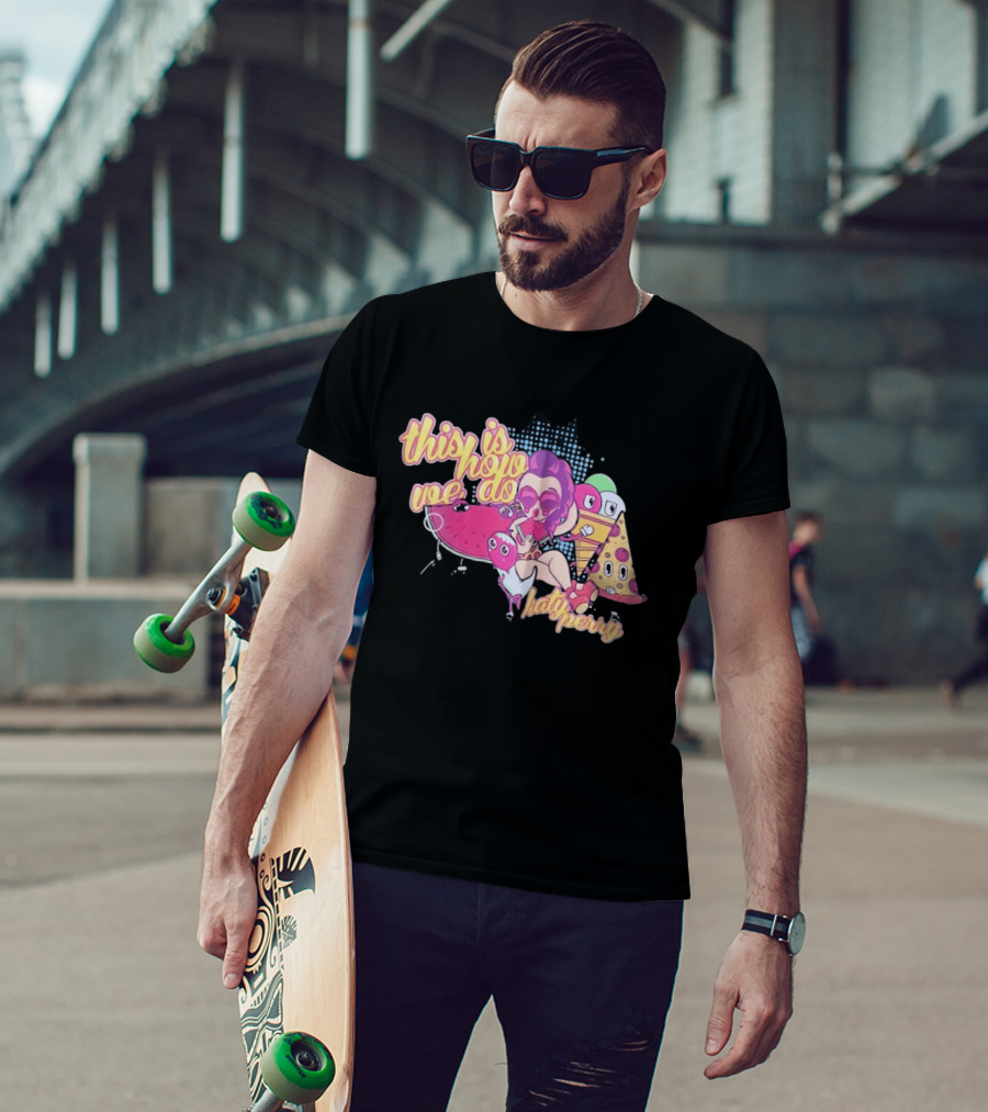 This Is How We Do Katy Perry Retro Cartoon Pop T-Shirt