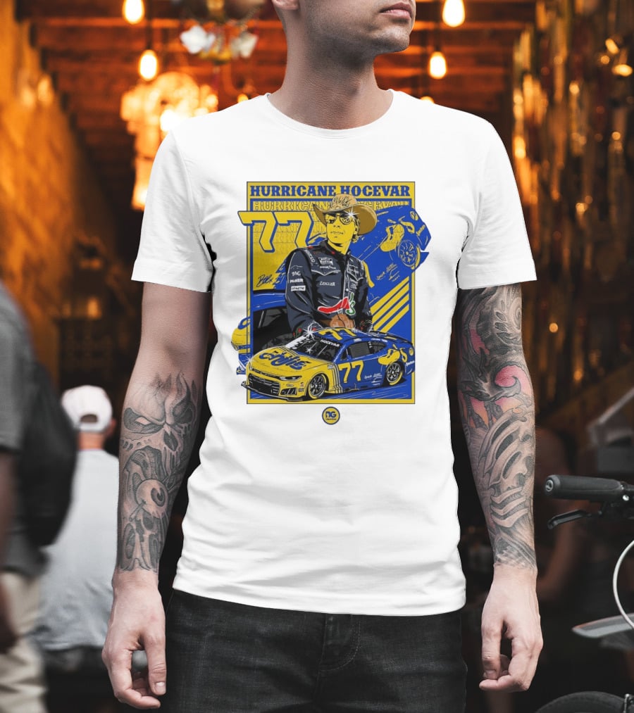 Hurricane Hocevar 77 Chili's Spire Motorsports NASCAR Chevrolet Carson Hocevar T-Shirt