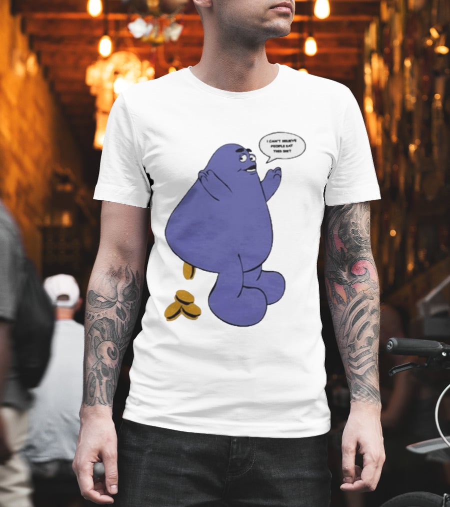 Rare AKOMPLICE GRIMACE I Can't Believe People Eat This T-Shirt