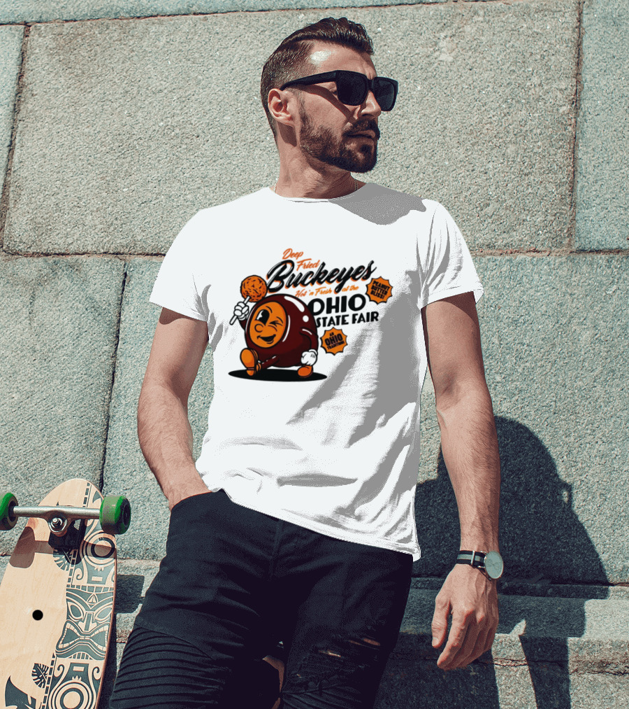Ohio State Fair Deep Fried Buckeyes Hot'n Fresh Peanut Butter Bliss T-Shirt