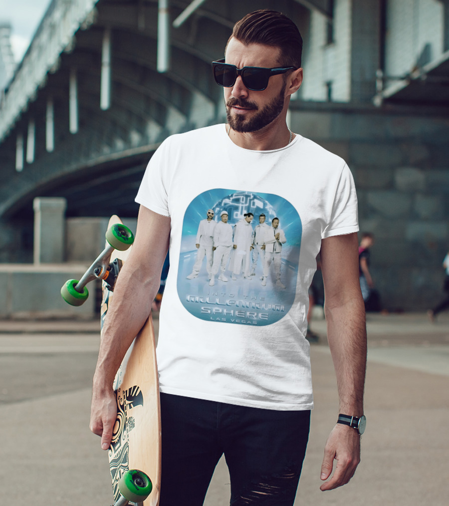 Backstreet Boys Into The Millennium Sphere Las Vegas 2026 T-Shirt
