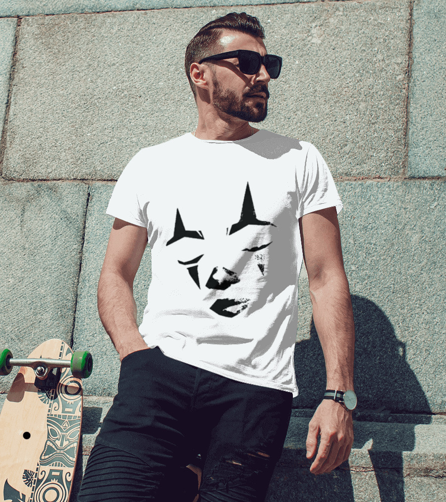 Camiseta Off White Isso É Trap Máscara Demoníaca T-Shirt