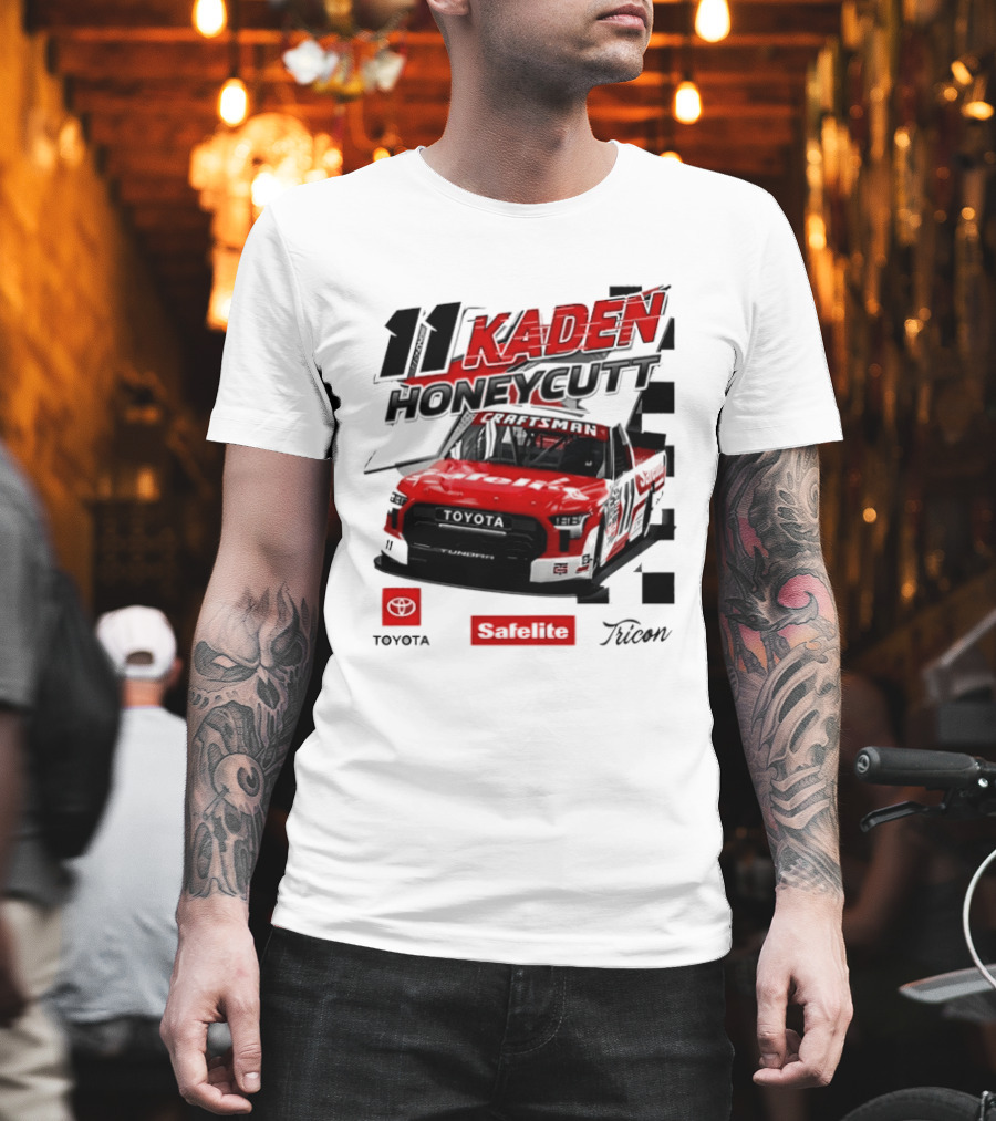 Kaden Honeycutt 11 Toyota Tundra TRICON Garage Racing Team T-Shirt