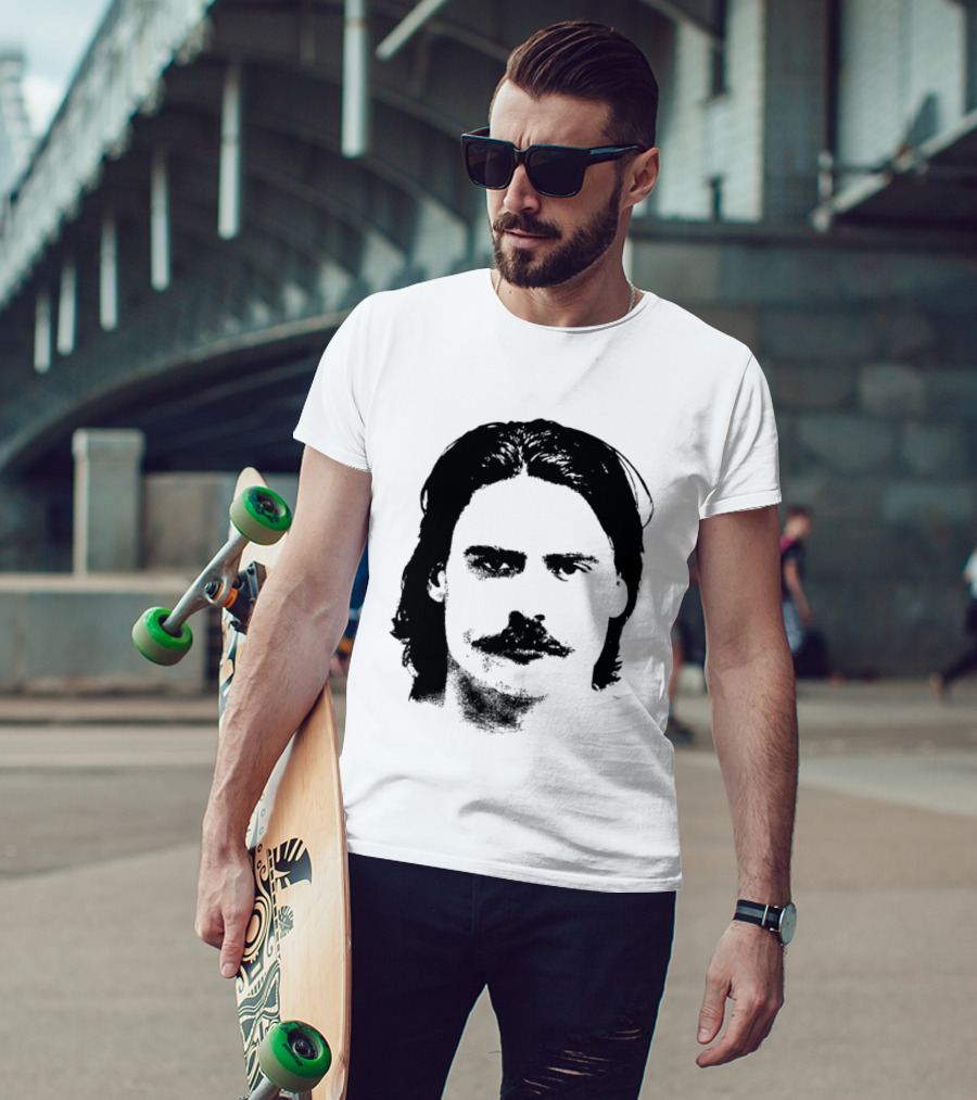 Free Chud Big Head Black And White Face T-Shirt