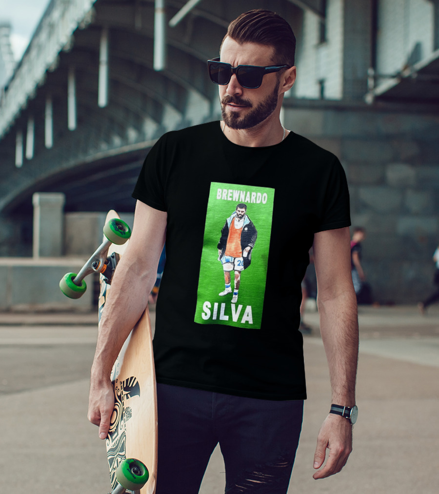 Brewnardo Silva Bernardo Silva Manchester City Football Star T-Shirt