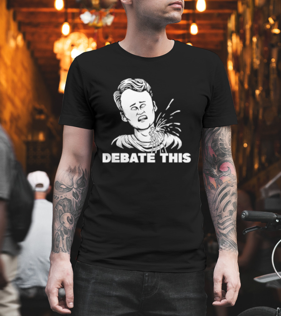 Charlie Kirk Debate This Explosion Head T-Shirt