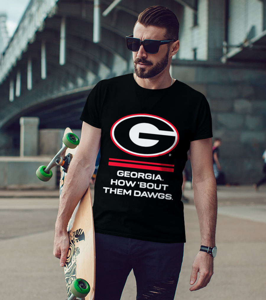 Georgia Bulldogs How 'Bout Them Dawgs G T-Shirt