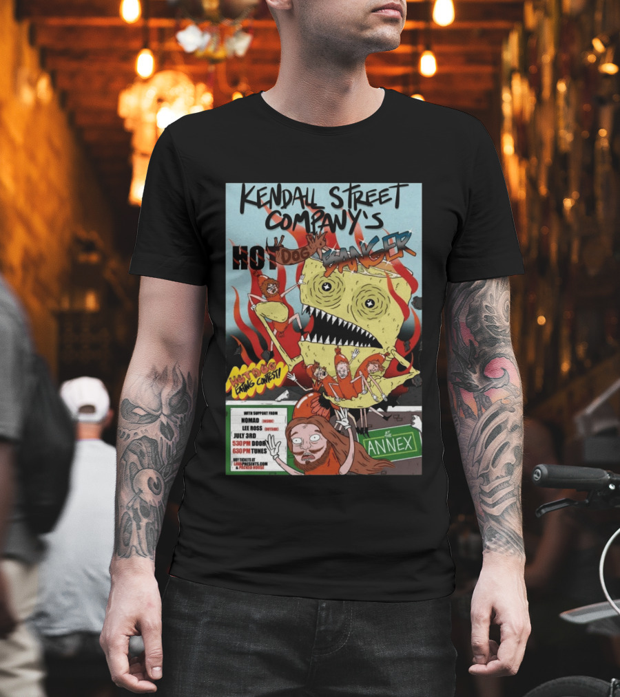 Kendall Street Company Hot Dog Banger The Annex Norfolk VA July 3 2026 Eating Contest T-Shirt