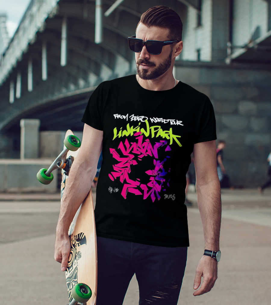 Linkin Park From Zero World Tour 2026 Graffiti T-Shirt