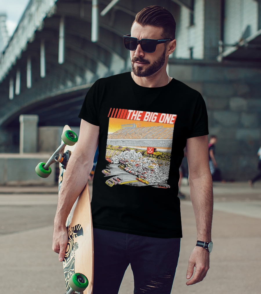 The Big One Old Brook NASCAR Racing Scene T-Shirt