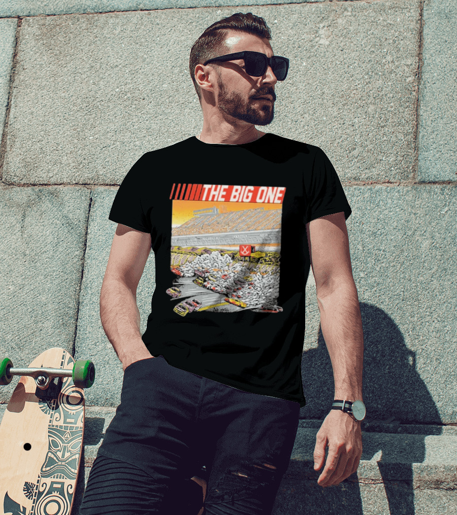 The Big One Old Brook NASCAR Racing Scene T-Shirt