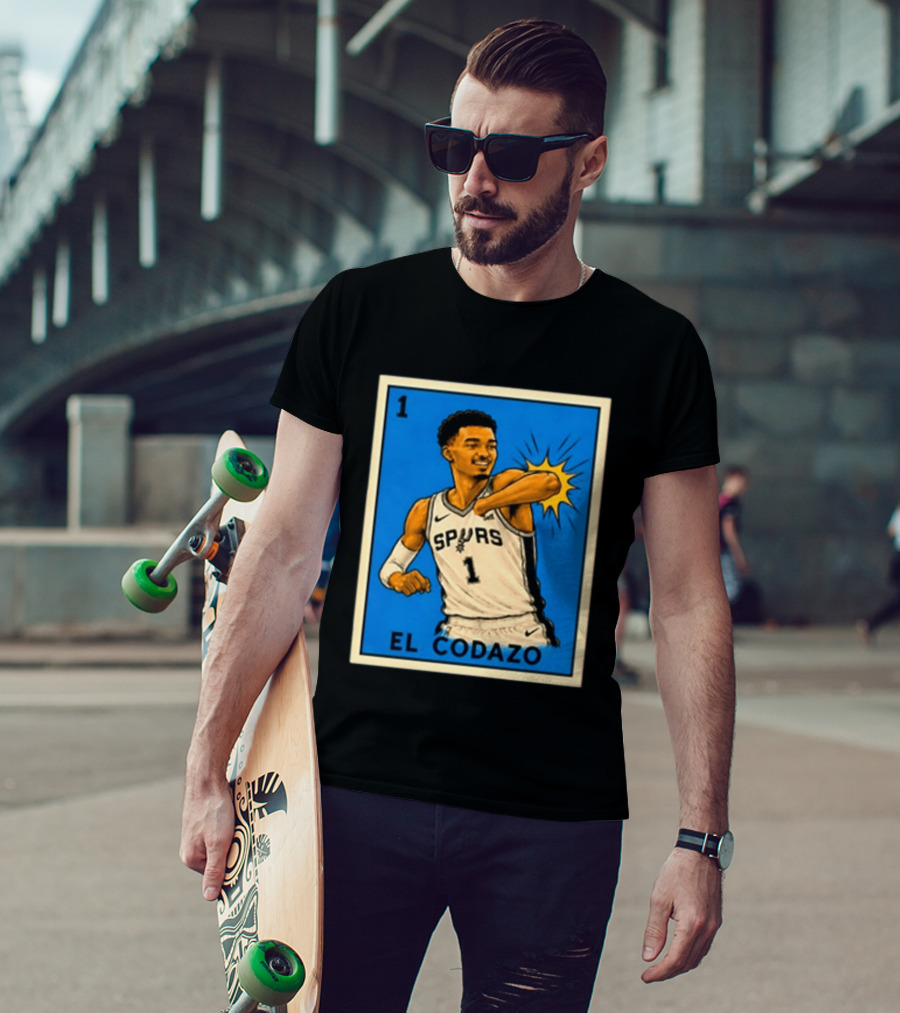 Victor Wembanyama El Codazo San Antonio Spurs NBA 2026 T-Shirt